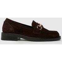 Schuh Lori Leather Snaffle Loafer - Brown