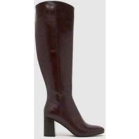 Schuh Devlin Knee High Boot - Burgundy