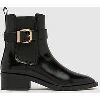 Schuh Cadie Buckle Boot - Black