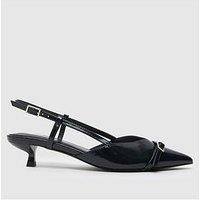 Schuh Sybill Kitten Heel - Navy