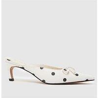 Schuh Salma Point Mule Court - Print