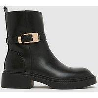 Schuh Courtney Buckle Boot - Black