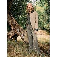 Long Tall Sally Check Wide Leg Trouser 36" - Print