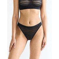 Sloggi Free Evolve String Lace - Black