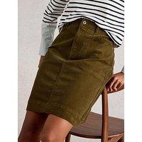 White Stuff Marie Cord Skirt - Green