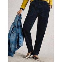 White Stuff Twister Macro Cord Trouser - Blue