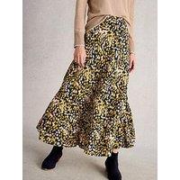 White Stuff Hope Bias Cut Maxi Skirt - Multi