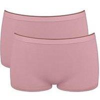 Sloggi Go Sense Short 2Pk - Pink
