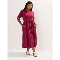 Yours Curve Throw On Smock Dress