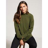 Long Tall Sally Turtle Neck Jumper - Green