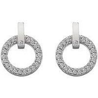 Hot Diamonds Constant Circle Earrings