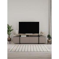Decortie Hanley Tv Stand - Mocha/Oak