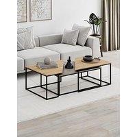 Decortie Ohlady Coffee Table - Mocha/Oak