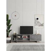 Decortie Stockton Tv Stand - Grey/Mocha