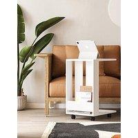 Decortie Edi Side Table - White