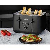 Salter Kuro 4 Slice Toaster - Black