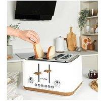 Salter Toronto 4 Slice Toaster - White