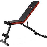 Body Sculpture Foldable Adjustable Incline Bench With Bungee Cords