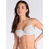 Boux Avenue Annabella Balconette Bra - Light Blue