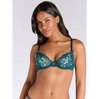 Boux Avenue Gisella Balconette Bra - Teal
