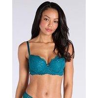 Boux Avenue Emma Balconette Bra - Teal