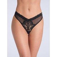 Boux Avenue Kianna Lace Brief - Black