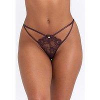 Boux Avenue Robyn Thong - Purple