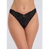 Boux Avenue Camel Thong - Black