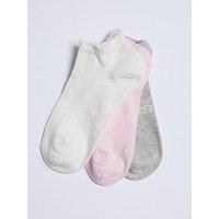 Boux Avenue Pack Of 3 Bx Trainer Socks - Pink Mix