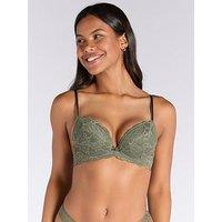 Boux Avenue Mollie 24 Plunge Bra - Khaki