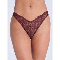 Boux Avenue Billie Brief - Maroon