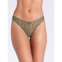 Boux Avenue Mollie 24 Thong - Khaki
