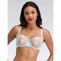 Boux Avenue Lola Balconette Bra - Light Blue