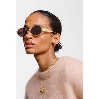 Katie Loxton Siena Sunglasses - Matte Gold Tortoiseshell