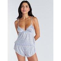 Boux Avenue Kaya Ditsy Floral Cami Set - Blue Mix