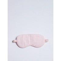 Boux Avenue Cotton Stripe Eyemask - Pink