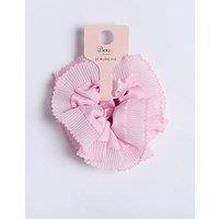 Boux Avenue Plisse Oversized Scrunchie - Pink