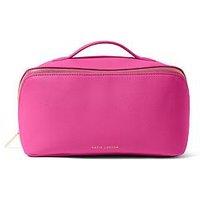 Katie Loxton Large Make Up / Wash Bag , Magenta , 14Cm X 25Cm X 14Cm