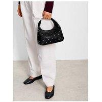 Katie Loxton Meela Studded Top Handle Bag - Black