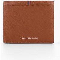 Tommy Hilfiger Corporate Logo Bifold Wallet - Brown