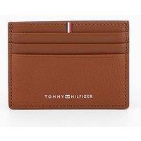 Tommy Hilfiger Corp Logo Card Holder - Brown