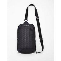 Tommy Hilfiger Modern Monogram Flag Sling Crossbody Bag - Black