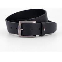 Tommy Hilfiger Denton Leather Belt - Black