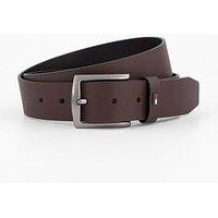 Tommy Hilfiger Denton Leather Belt - Brown