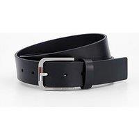 Tommy Jeans Austin 35 Leather Belt - Black