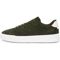 Tommy Hilfiger Suede Court Trainers - Green
