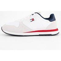 Tommy Jeans Eva Leather Runner Trainer - White