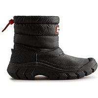 Hunter Intrepid Short Snow Boot - Black