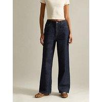 New Look Adalae High Waist Wide Leg Jeans - Blue