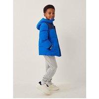 Monsoon Boys Bright Blue Padded Jacket - Blue